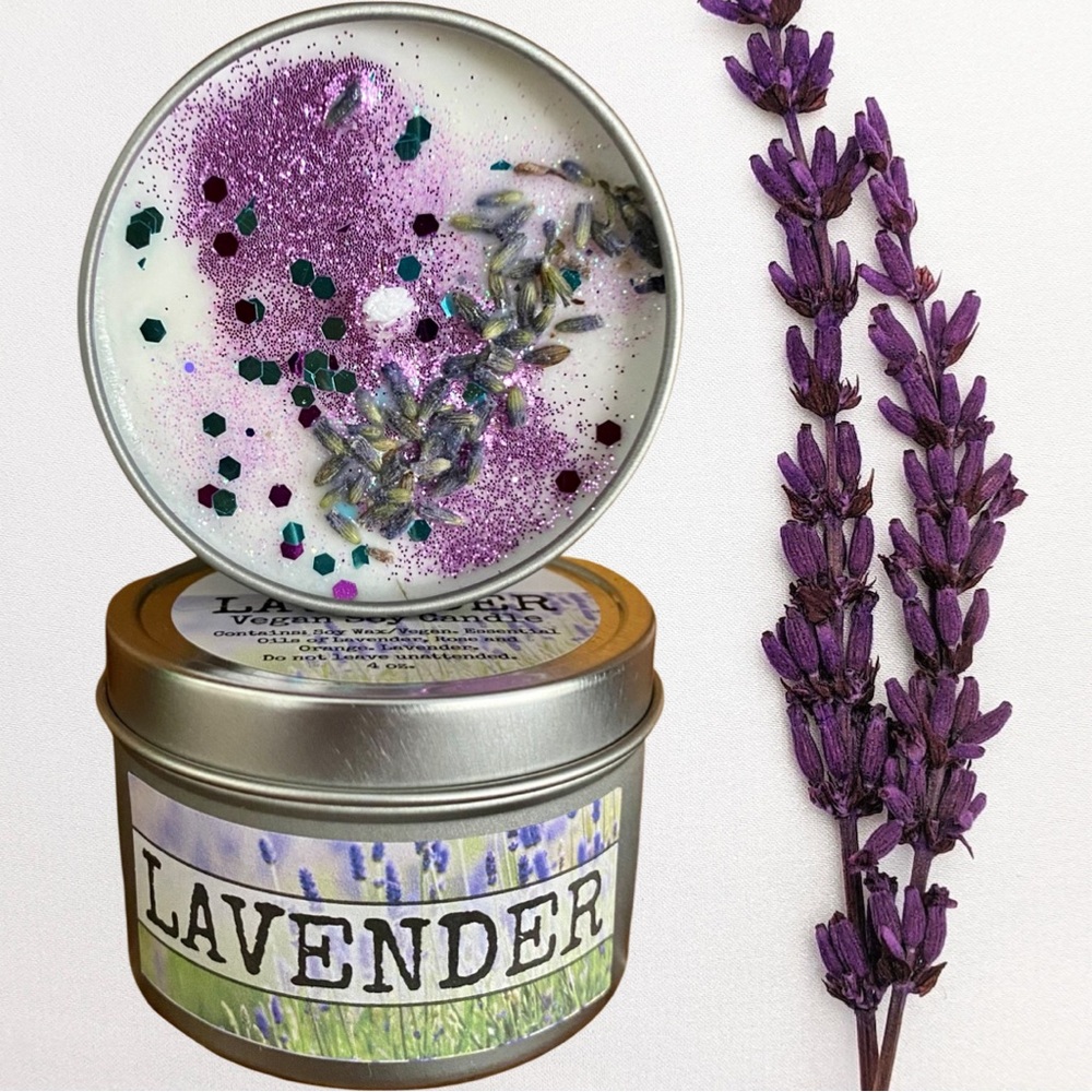 Relaxing LAVENDER Candle